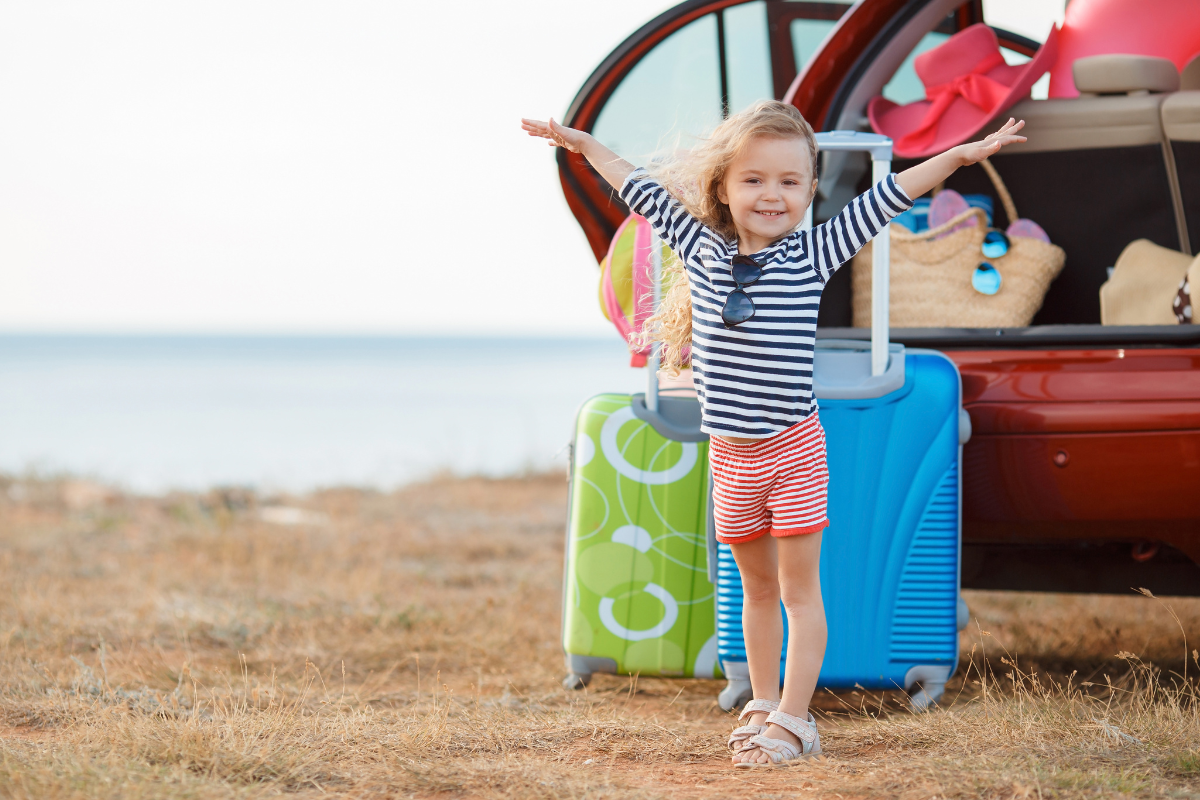 travel nanny happy child