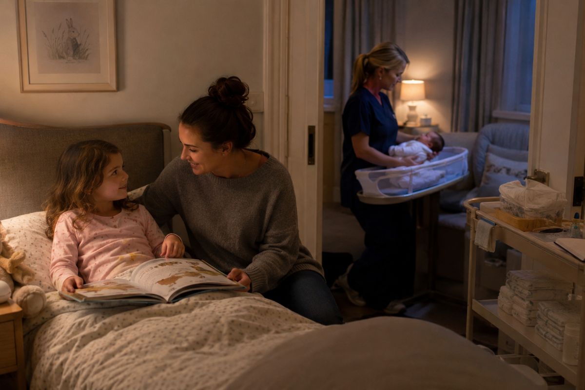 Overnight babysitter: overnight care for an older child or Night Nurse support for a newborn?